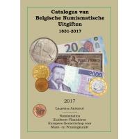 boek catalogus van belgische numismatische uitgiften 1831 2017